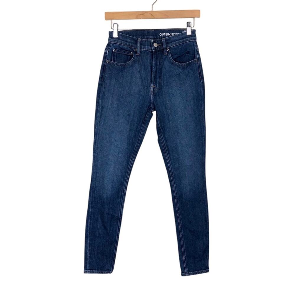 OuterKnown S.E.A. Strand High Rise Skinny Jeans Dark Wash Size 25